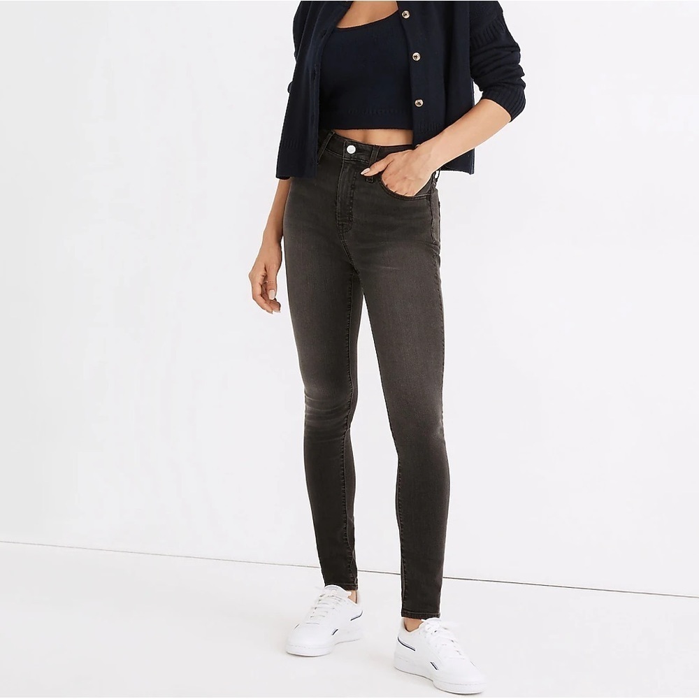 Madewell Roadtripper Jeans Black Wash - Picture 1 of 9